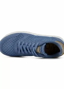 Danefæ Sneakers>Woden Ydun Suede Mesh Ii Vintage Blue
