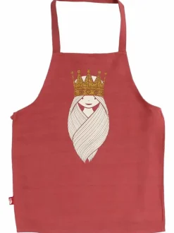 Danefæ Textilien Für Kinder> Apron - Kids Old Rose Prinsesse