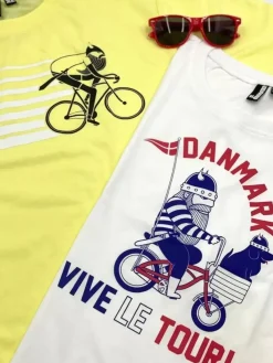 Danefæ T-Shirts>Mande Tee White Viveletour