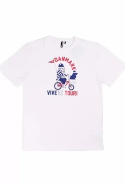 Danefæ T-Shirts>Mande Tee White Viveletour